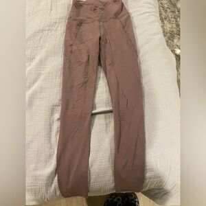 Womens tummy control leggings with pockets